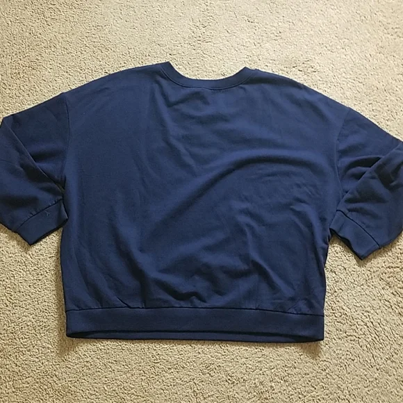 Express blue All the Vibes graphic sweatsh… - Picture 8 of 8